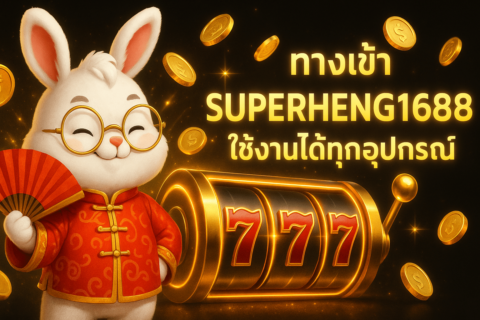 ทางเข้า SUPERHENG1688 ใช้งานได้ทุกอุปกรณ์