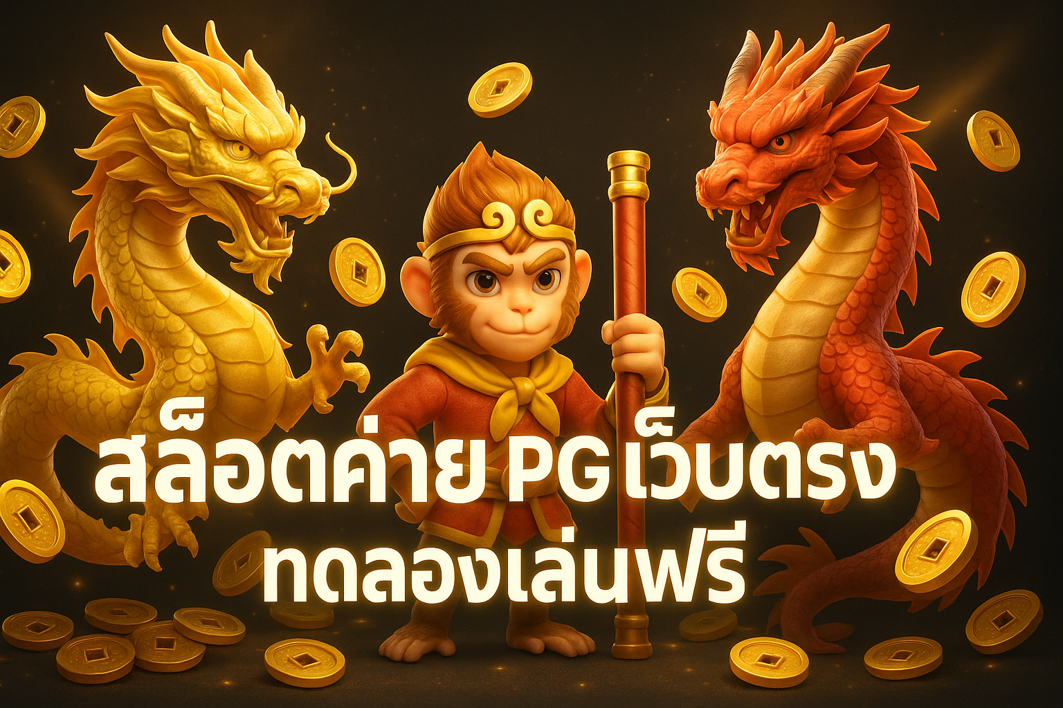 เล่นสล็อตกับ PG เว็บตรง มั่นคง ปลอดภัย ทดลองเล่นฟรีไม่ต้องฝาก สนุกกับสล็อตแตกง่าย โปรโมชั่นเครดิตฟรี พร้อมบริการครบวงจรอันดับ 1